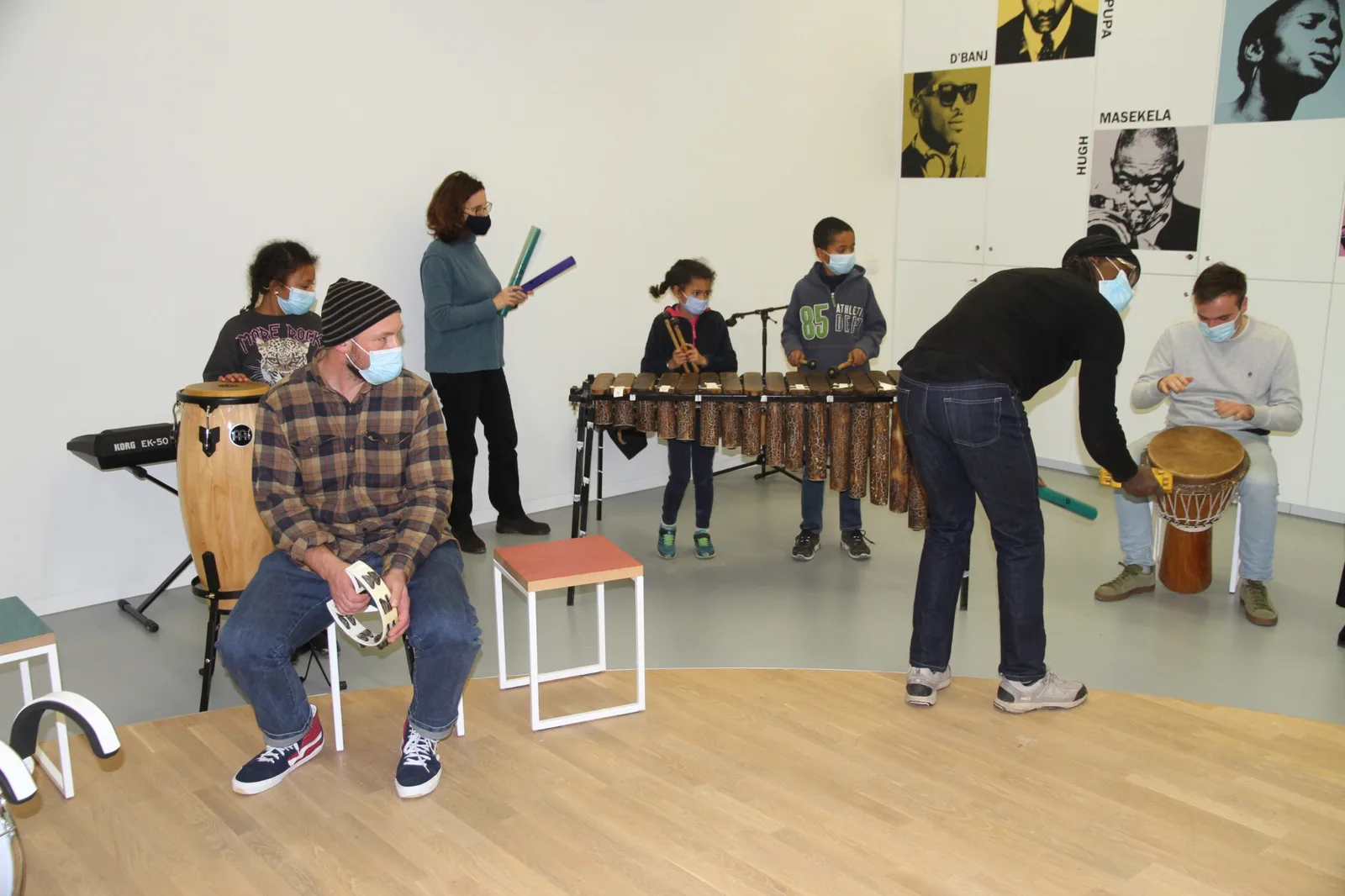 Participatieve muziekworkshop in het AfricaMuseum
